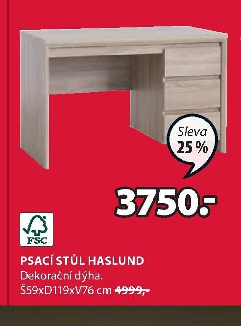 PSACÍ STŮL HASLUND