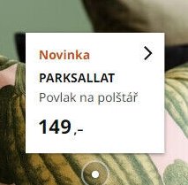 PARKSALLAT Povlak na polštář