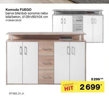 Komoda FUEGO