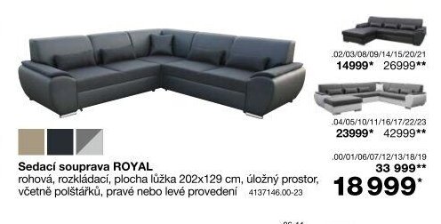 Sedací souprava ROYAL