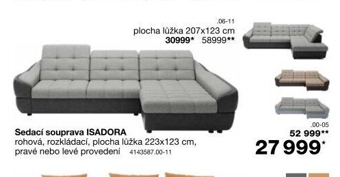 Sedací souprava ISADORA