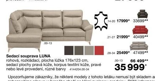 Sedací souprava LUNA