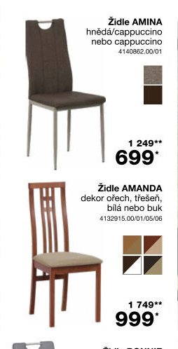 Židle AMINA