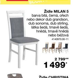 Židle MILAN 5