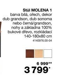 Stůl MOLENA 1
