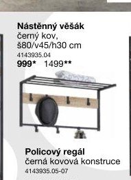 Nástěnný věšák