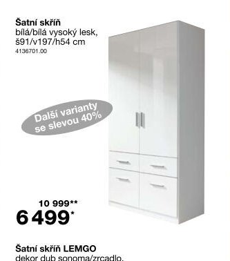 Šatní skříň