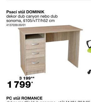 Psací stůl DOMINIK