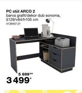 PC stůl ARCO 2