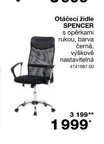 Otáčecí židle SPENCER