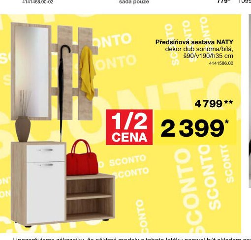 Předsíňová sestava NATY