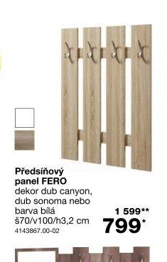 Předsíňový panel FERO