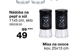 Nádoba na pepř a sůl