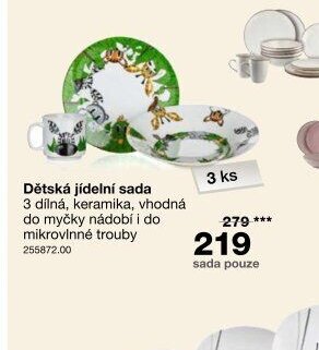 Dětská jídelní sada