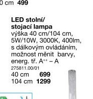 LED stolní/stojací lampa