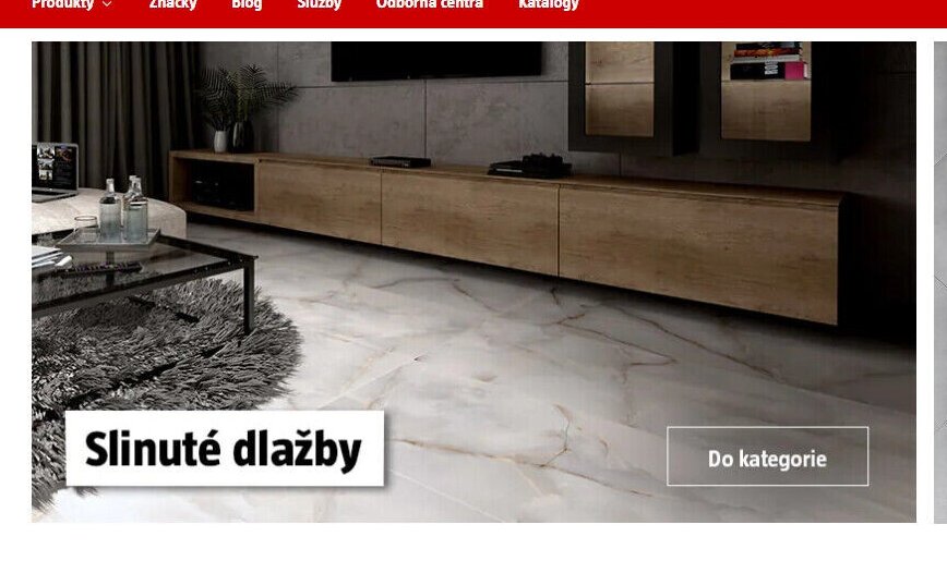 Slinuté dlažby