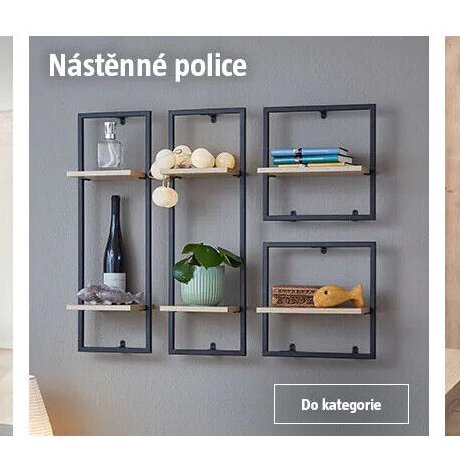Nástěnné police