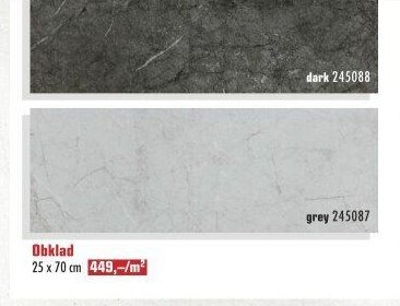 Obklad 25 x 70 cm