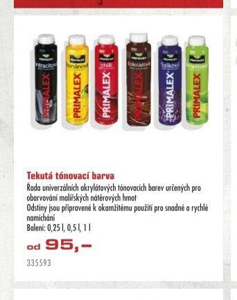 Tekutá tónovací barva