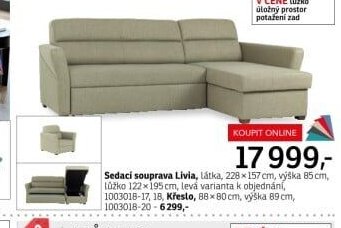 Sedací souprava Livia