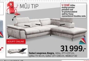 Sedací souprava Alegra