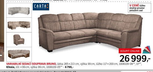 Sedací souprava Bruno