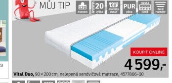 Matrace Vital Duo
