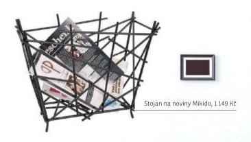 Stojan na noviny Mikido