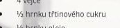 třtinový cukr