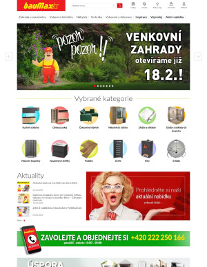 akční leták bauMax 15.2.2023-21.2.2023