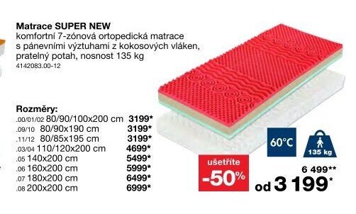 Matrace SUPER NEW