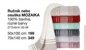 Ručník nebo osuška MOZAIKA