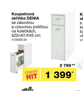 Koupelnová skříňka DENIA