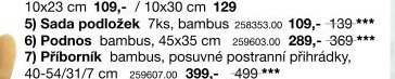 Podnos bambus
