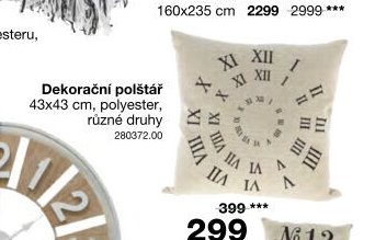 Dekorační polštář