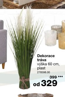 Dekorace tráva
