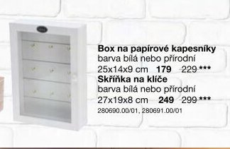 Box na papírové kapesníky