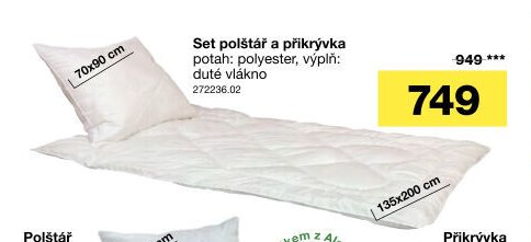 Set polštář a přikrývka