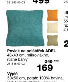 Povlak na polštářek ADEL