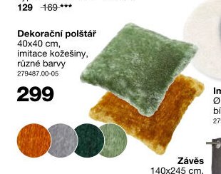 Dekorační polštář