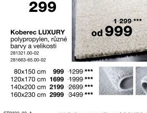 Koberec LUXURY