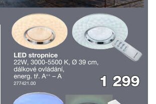 LED stropnice