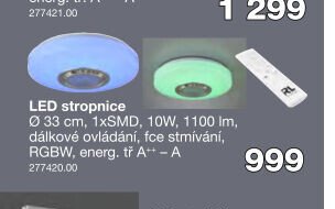 LED stropnice