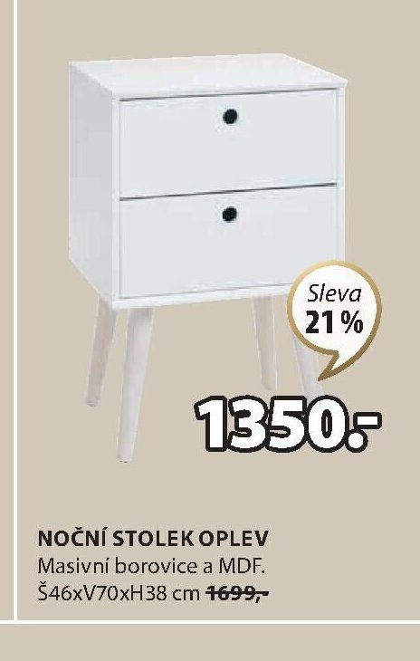 NOČNÍ STOLEK OPLEV