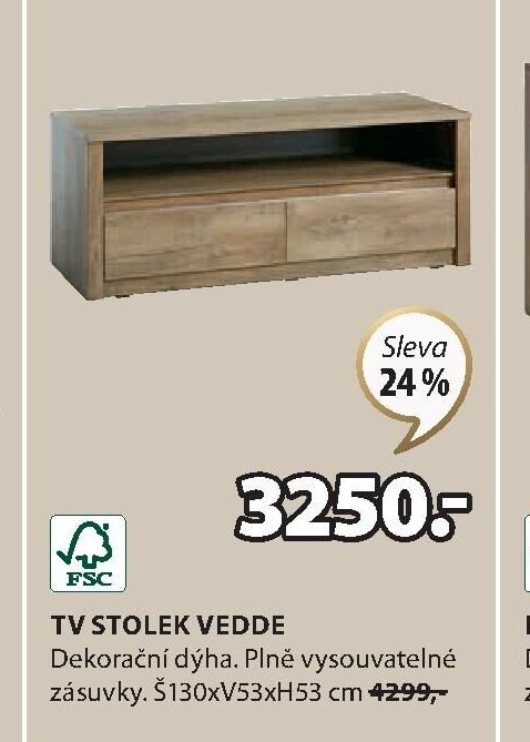 TV STOLEK VEDDE