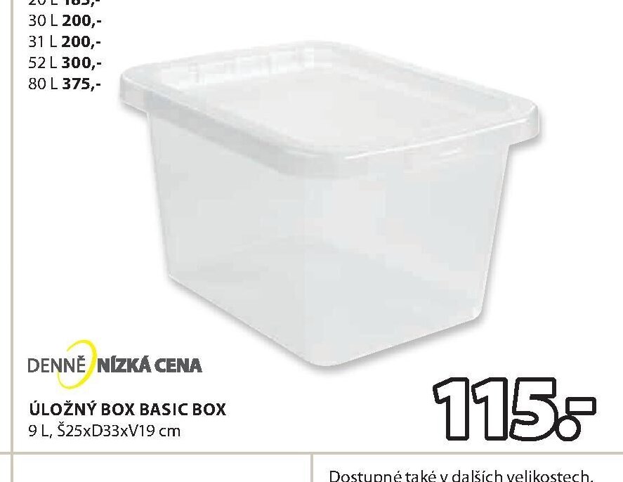 ÚLOŽNÝ BOX BASIC BOX