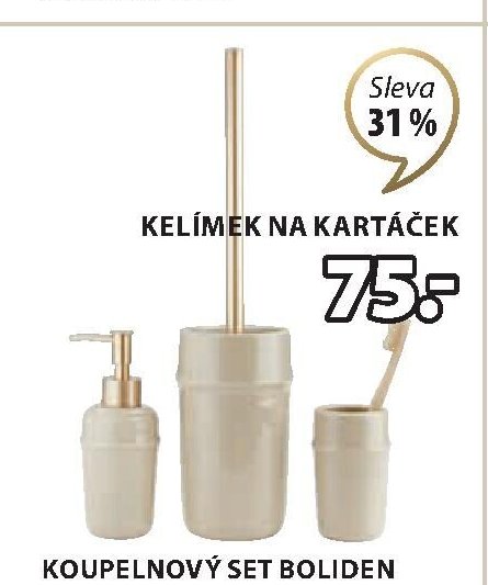 KOUPELNOVÝ SET BOLIDEN