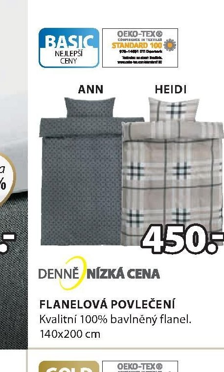 Flanelové povlečení