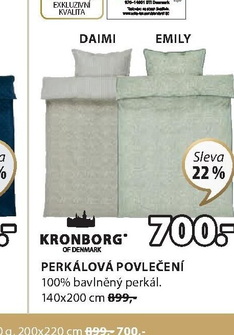 Perkálové povlečení