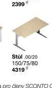 Stůl 00/20